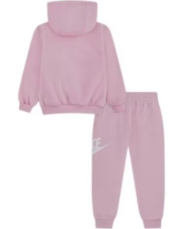 NIKE SURVÊTEMENT CLUB FLEECE SET 86L135-A0W ENSEMBLE GARÇON FILLE ROSE ROSA
