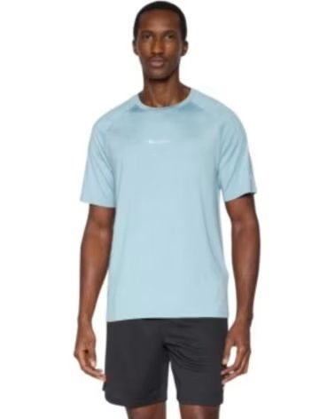 CHAMPION T-SHIRT SS QUICK DRY ATHLETIC FIT CELESTE 221750-BS221 FITNESS HERREN AZUL