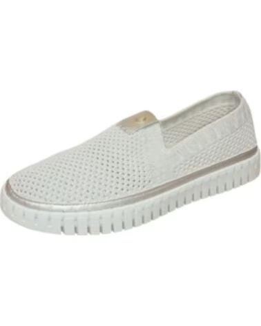 MYSOFT SAPATOS REDE PLATINA 26M352-PL TÉNIS CONFORTÁVEIS MULHER DOURADO DORADO