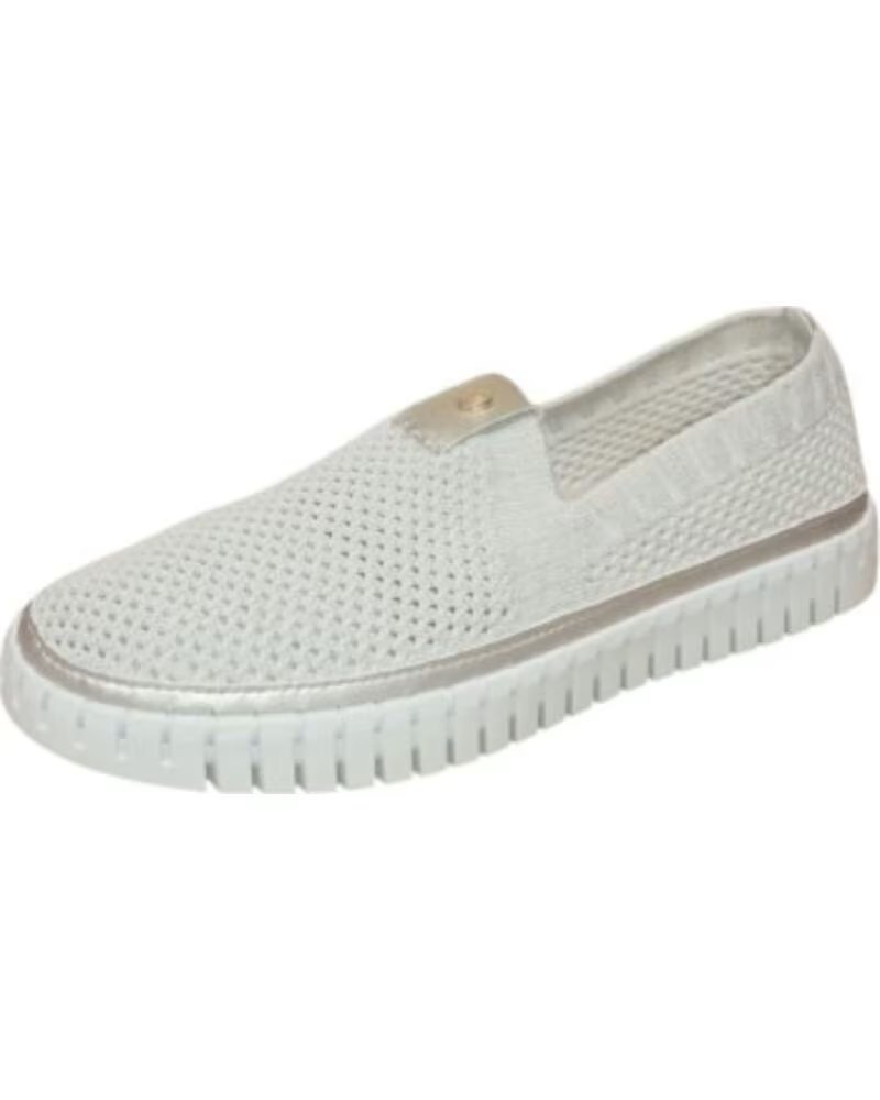 MYSOFT SAPATOS REDE PLATINA 26M352-PL TÉNIS CONFORTÁVEIS MULHER DOURADO DORADO