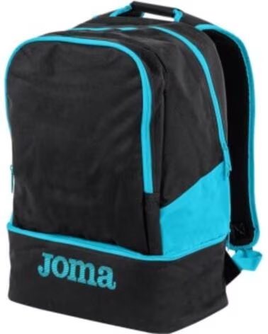 JOMA MOCHILA ESTADIO III NEGRO TURQUESA 238 LITROS BACKPACK 400234-116