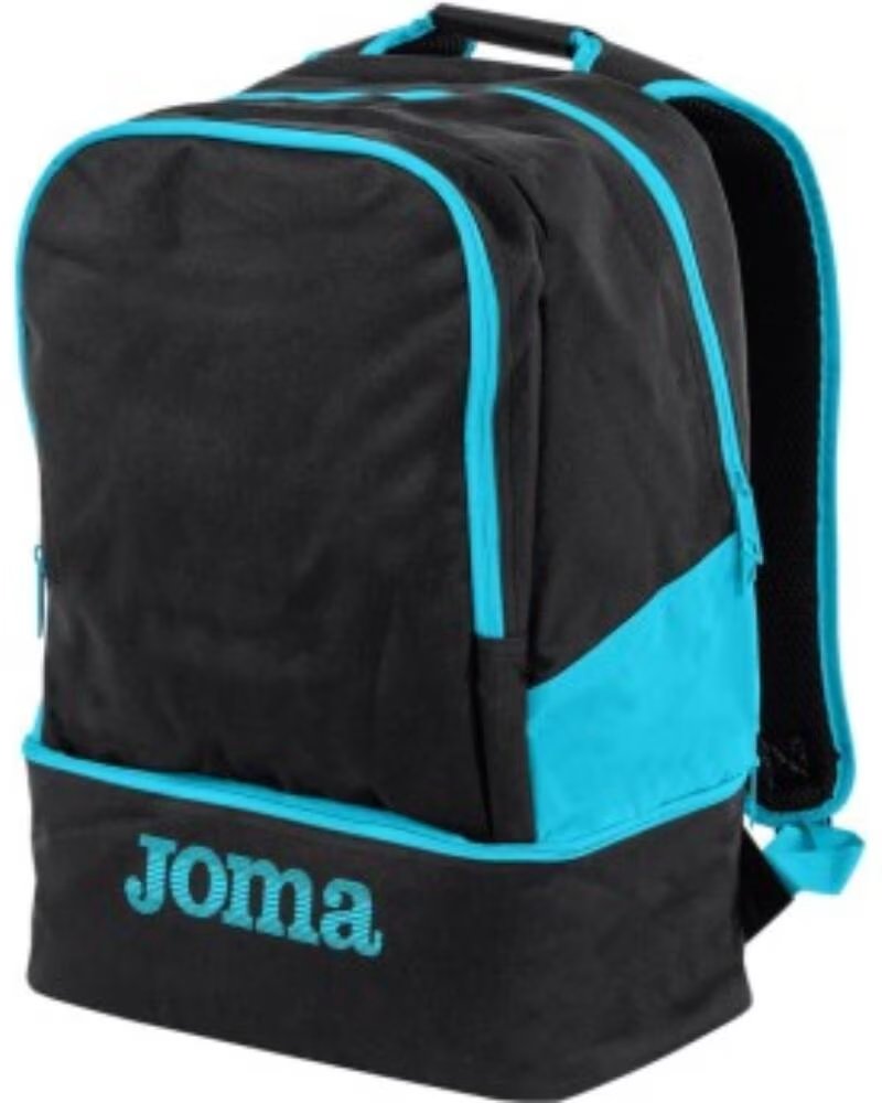 JOMA MOCHILA ESTADIO III NEGRO TURQUESA 238 LITROS BACKPACK 400234-116