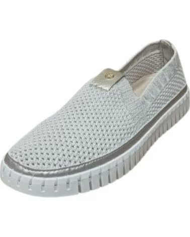 MYSOFT SAPATOS REDE PLATINA 26M352-PL TÉNIS CONFORTÁVEIS MULHER DOURADO DORADO