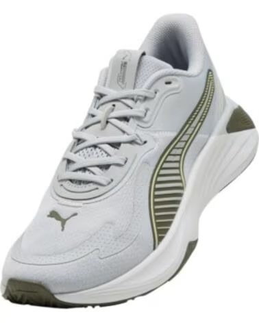 PUMA PWR HYBRID TR SNEAKER GRIS COOL LIGHT 310282-23 FITNESS TRAINING HERREN GRIS-VERDE