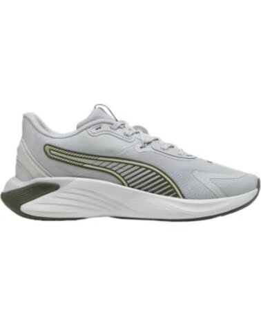 PUMA PWR HYBRID TR SNEAKER GRIS COOL LIGHT 310282-23 FITNESS TRAINING HERREN GRIS-VERDE