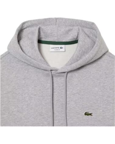 LACOSTE FELPA SH9623-00-CCA UNISEX GRIGIO GRIS