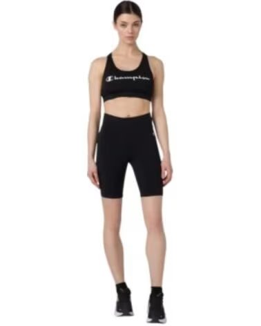 CHAMPION LEGGINGS ICONS RADLERHOSE 118694-KK001 KURZE NEGRO