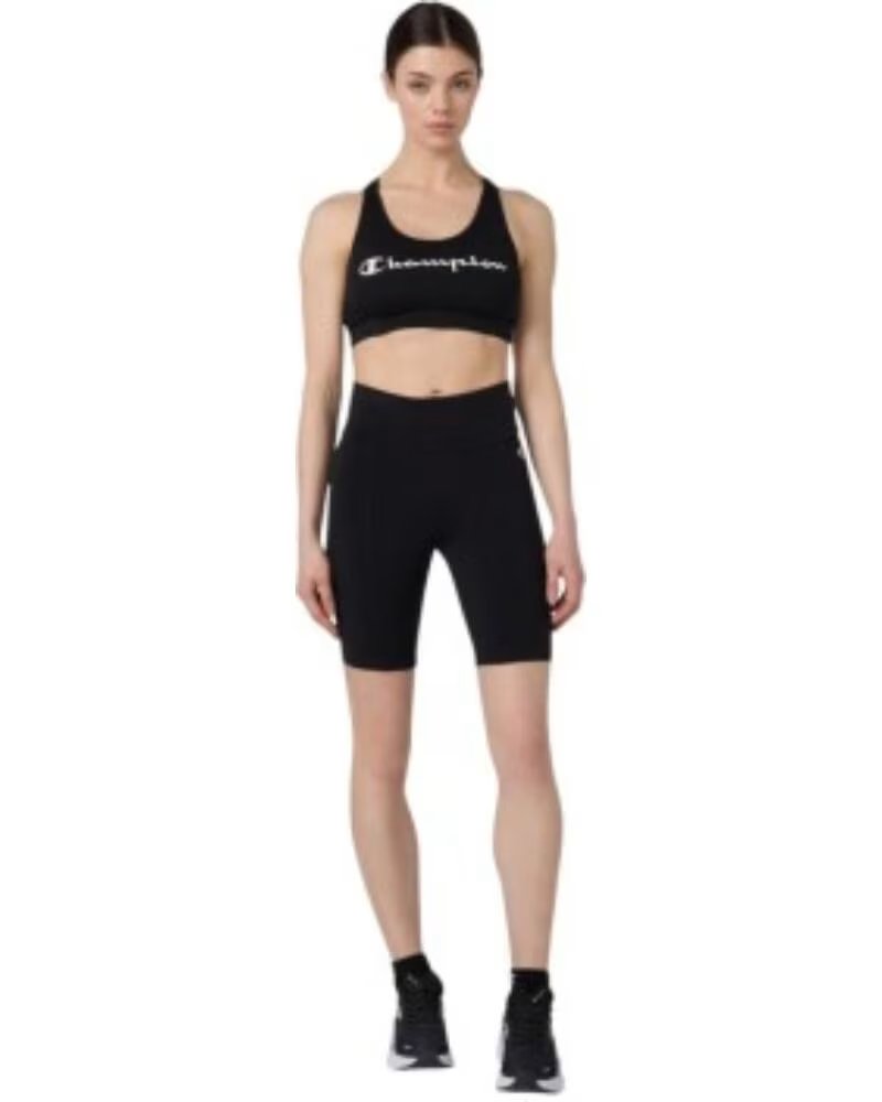 CHAMPION LEGGINGS ICONS RADLERHOSE 118694-KK001 KURZE NEGRO