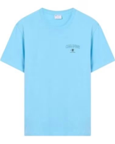 CHAMPION CASUAL HERREN T-SHIRT BLAU 222280-BS226 AZUL