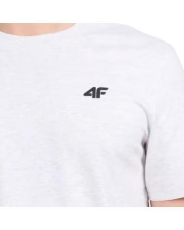 4F T-SHIRT JACK M3341 REGULAR FIT WMM00TTSHM3341-27S CASUAL GRIS