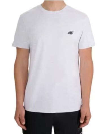 4F T-SHIRT JACK M3341 REGULAR FIT WMM00TTSHM3341-27S CASUAL GRIS