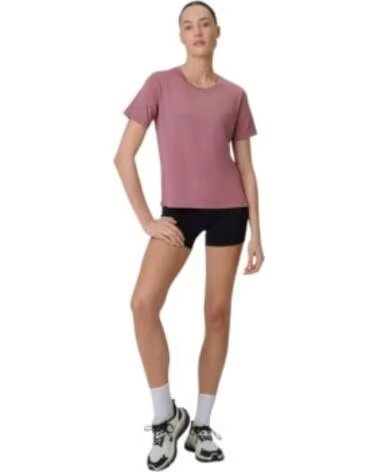 4F T-SHIRT FNK F1847 CORAL PALE WSS26TFTSF1847-65S FITNESS DAMEN LOCKER ROSA