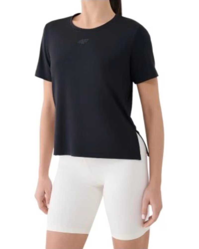 4F CAMISETA FNK F1847 DEEP WSS26TFTSF1847-20S FITNESS MUJER NEGRO