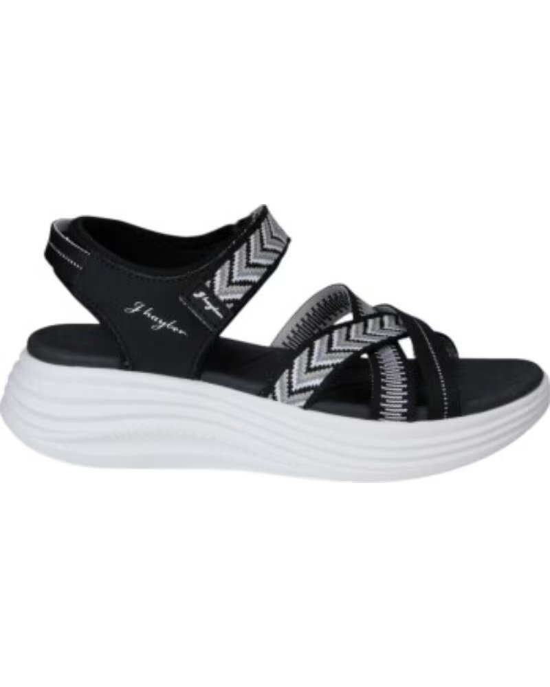 JHAYBER SANDALES SEA ZS51398-200 NOIRES CONFORTABLES FEMME NEGRO