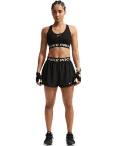 NIKE PRO DF 365 LS BRA SPORT-BH SCHWARZ IQ1035-010 DAMEN BH NEGRO
