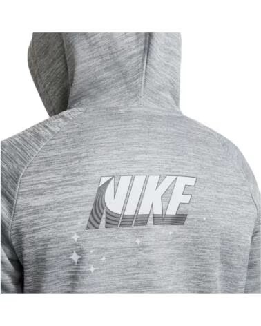 NIKE KAPUZENPULLOVER DQ9025-091 IN GRAU FÜR KINDER UNISEX GRIS