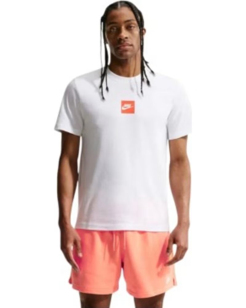 NIKE CAMISETA NSW STD JUST DO IT IR4972-100 HOMBRE BLANCO