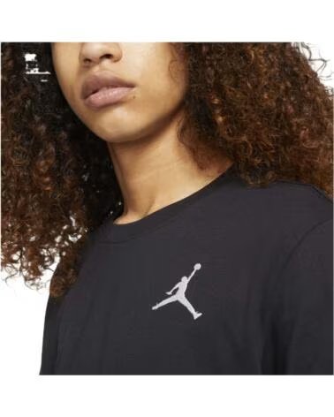 JORDAN KURZARMSHIRT DC7485-010 FÜR HERREN SCHWARZ NEGRO
