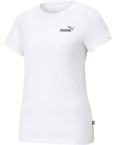 PUMA KURZARMSHIRT 586776-02 WEISS DAMEN MULTICOLOR