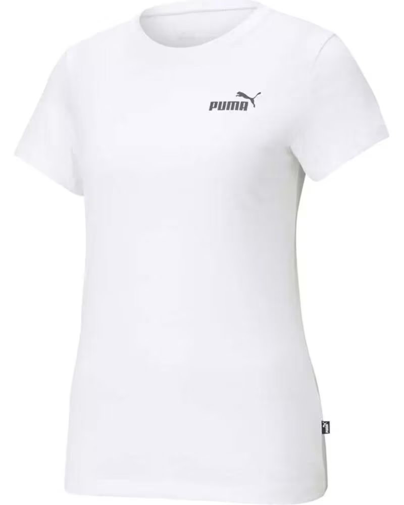PUMA KURZARMSHIRT 586776-02 WEISS DAMEN MULTICOLOR