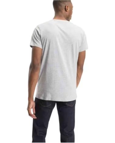 TOMMY JEANS KURZARM-T-SHIRT DM0DM04410038 GRAU HERREN GRIS