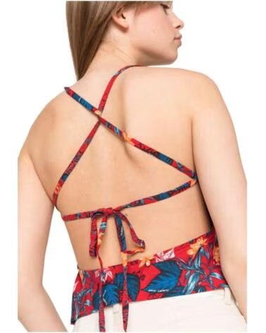 TOMMY HILFIGER T-SHIRT DW0DW129090KR IMPRIMÉ FLORAL MULTICOLOR