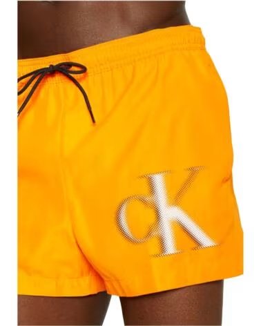CALVIN KLEIN MAILLOT DE BAIN KM0KM00801SE8 POUR HOMME JAUNE AMARILLO