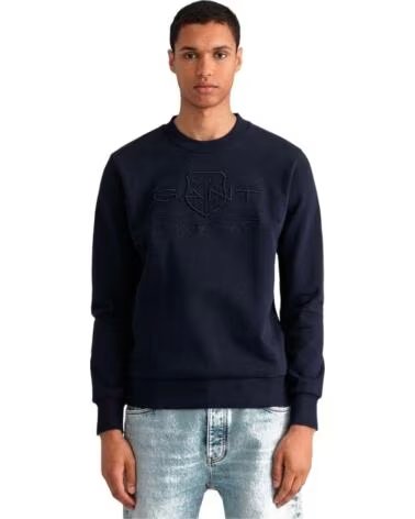 GANT HERREN SWEATSHIRT 2006065433 BLAU AZUL