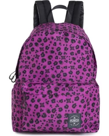 MUNICH MOCHILA 7058078 ESTAMPADO ANIMAL PRINT ROSA