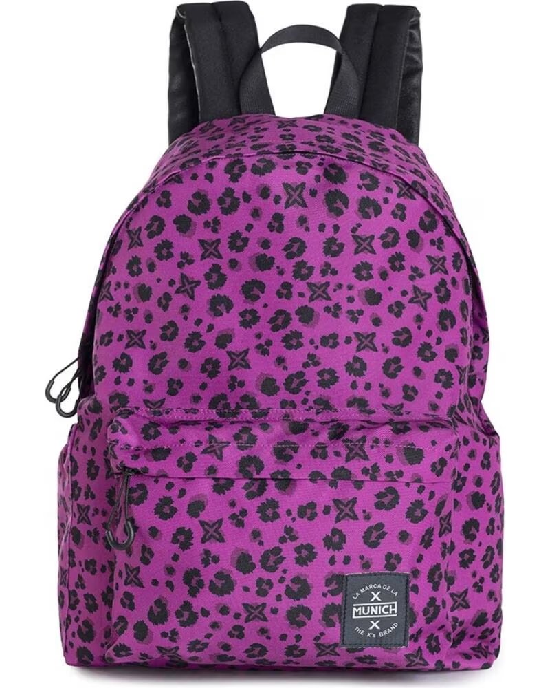 MUNICH MOCHILA 7058078 ESTAMPADO ANIMAL PRINT ROSA
