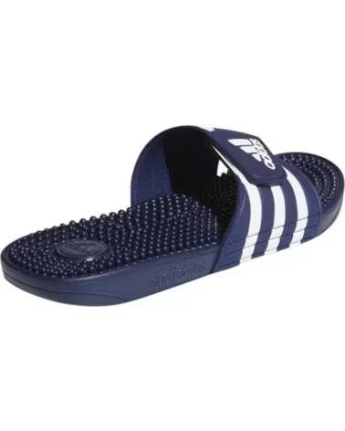 ADIDAS CLAQUETTES F35579 UNISEXE BLEU BLANC MULTICOLOR