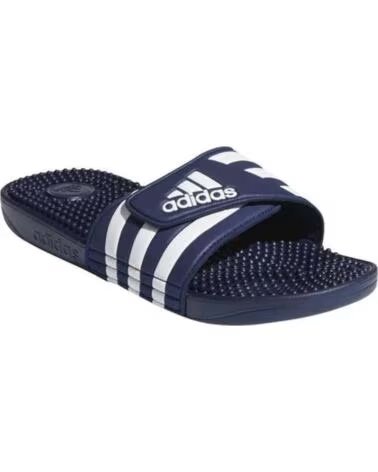 ADIDAS CLAQUETTES F35579 UNISEXE BLEU BLANC MULTICOLOR