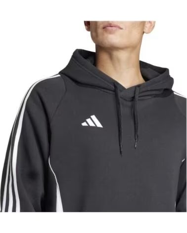 ADIDAS FELPA CON CAPPUCCIO UOMO IJ7673 NEGRO