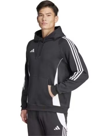 ADIDAS FELPA CON CAPPUCCIO UOMO IJ7673 NEGRO