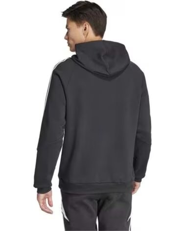 ADIDAS FELPA CON CAPPUCCIO UOMO IJ7673 NEGRO