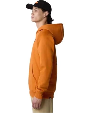 THE NORTH FACE FELPA CON CAPPUCCIO NF0A2ZWUPCO1 ARANCIONE UOMO NARANJA