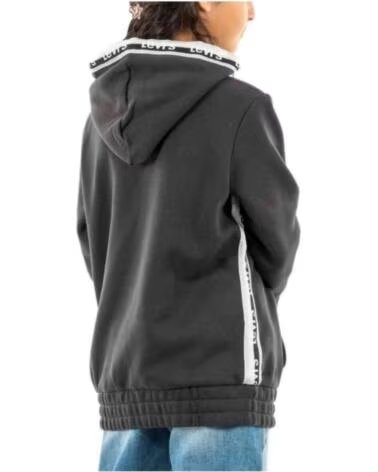 LEVIS KAPUZENPULLOVER 4EJ110-K75 FÜR MÄDCHEN NEGRO