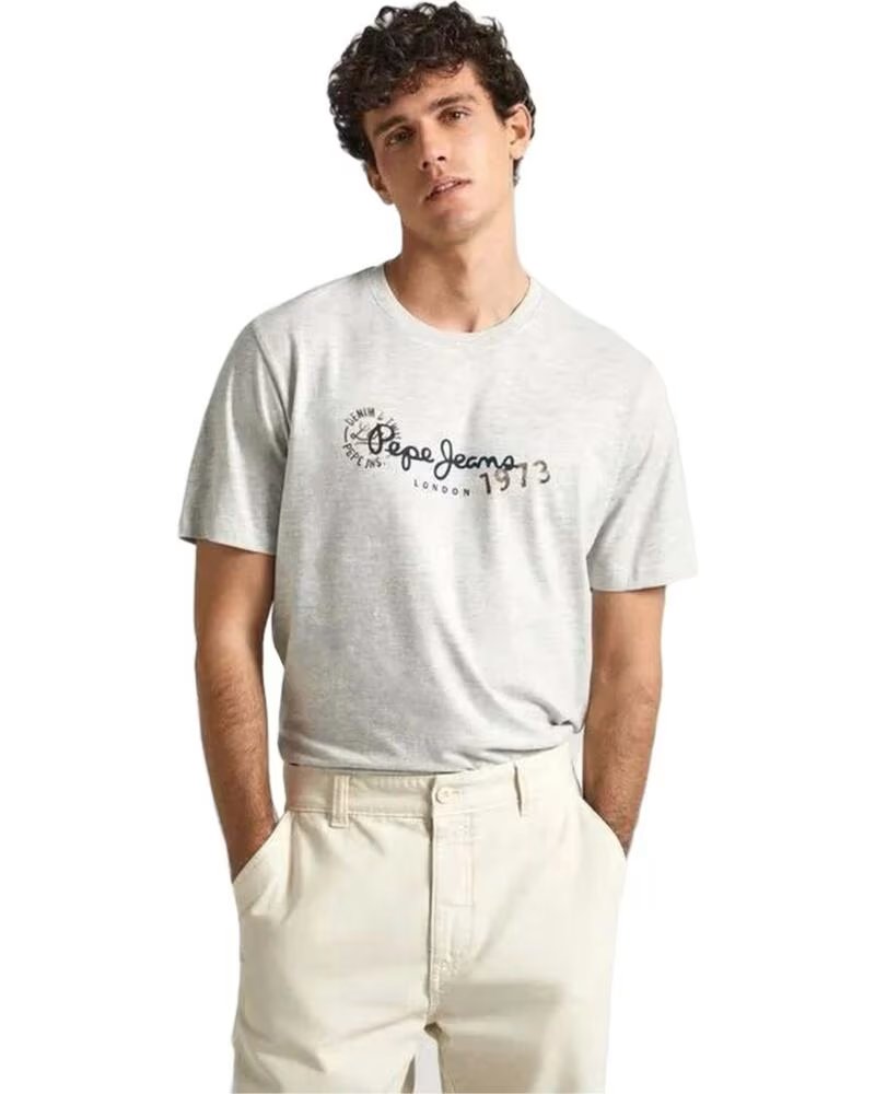 PEPE JEANS KURZARM-T-SHIRT PM509373-913 FÜR HERREN GRAU GRIS