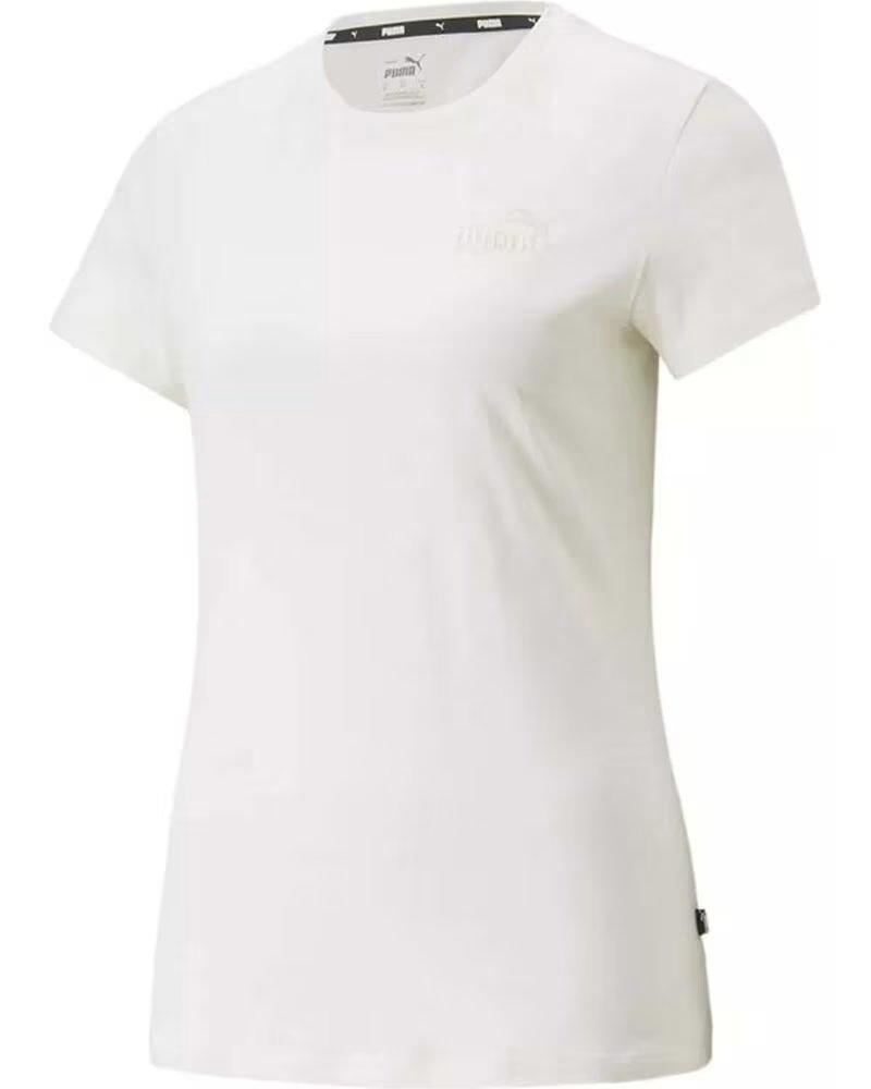 PUMA MAGLIETTA A MANICHE CORTE 848331-99 DONNA BIANCO BLANCO