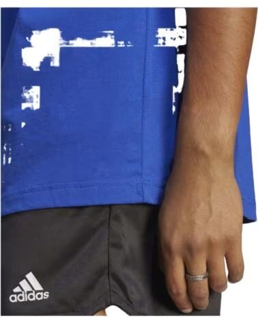 ADIDAS KURZARMSHIRT IC9284 FÜR HERREN BLAU AZUL
