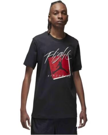 NIKE KURZARMSHIRT DX9593-010 FÜR HERREN SCHWARZ MULTICOLOR