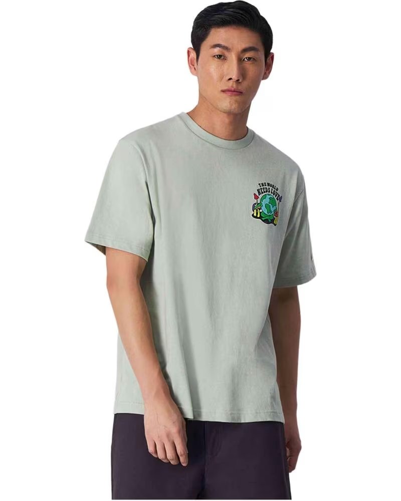 CHAMPION KURZARMSHIRT 219788-GS072 HERREN VERDE