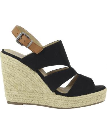 Sapatos de cunha de Mulher REFRESH 61784 ANT NEGRO ANT  NEGRO