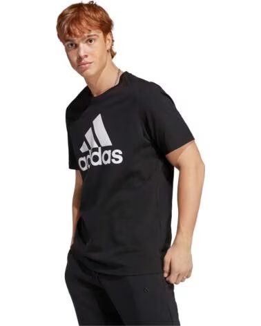 ADIDAS MAGLIETTA A MANICHE CORTE IC9347 DA UOMO NEGRO