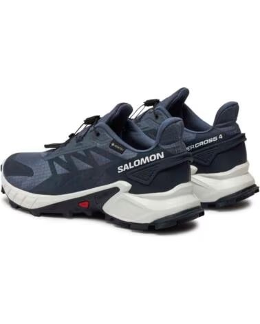 SALOMON SUPERCROSS 4 GTX L47462300 TREKKING-SCHUHE BLAU HERREN AZUL