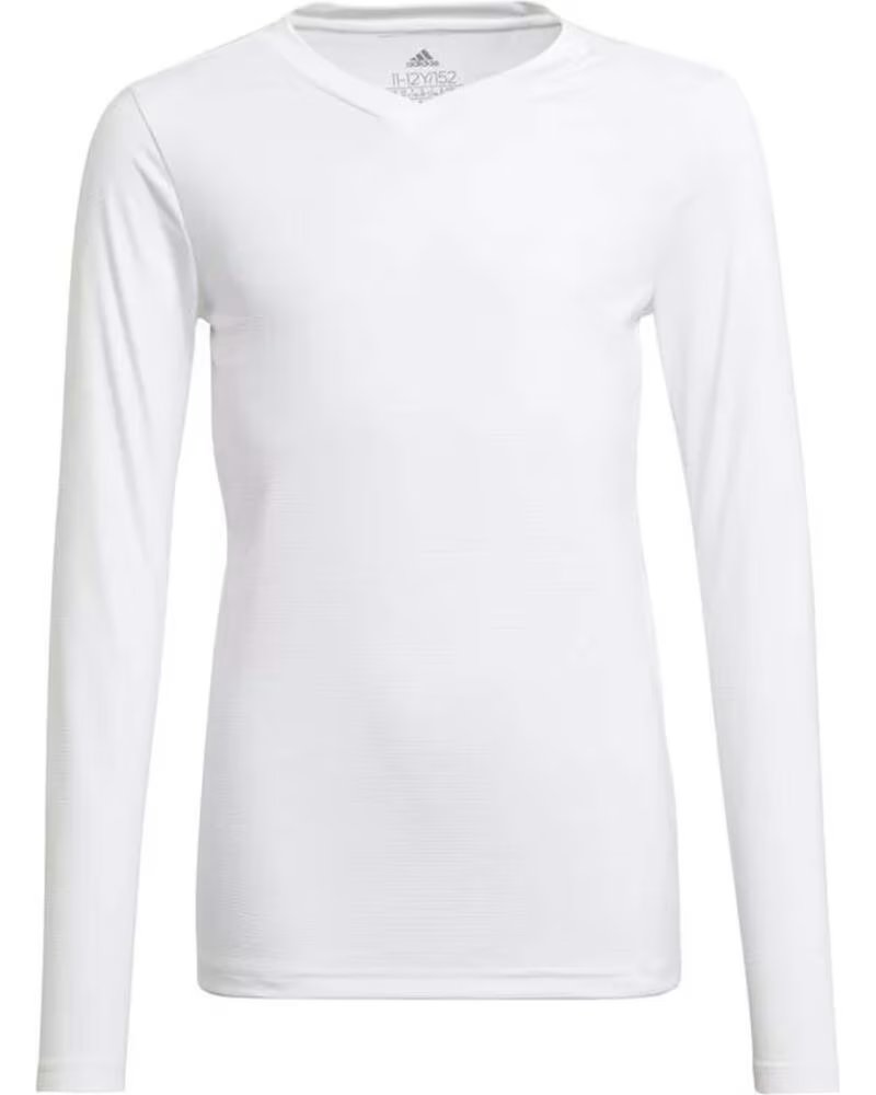 ADIDAS CAMISETA DE MANGA LONGA TEAM BASE GN5713 BRANCO UNISSEX BLANCO