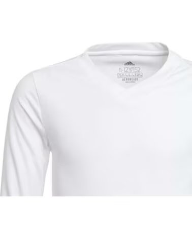 ADIDAS CAMISETA DE MANGA LONGA TEAM BASE GN5713 BRANCO UNISSEX BLANCO