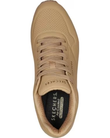SKECHERS TÉNIS 52458-LGBK PARA HOMEM GRIS