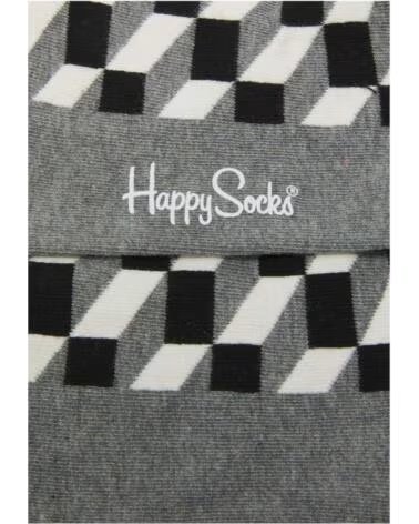 HAPPY SOCKS CHAUSSETTES FIO01-9350 GÉOMÉTRIQUES MULTICOLOR