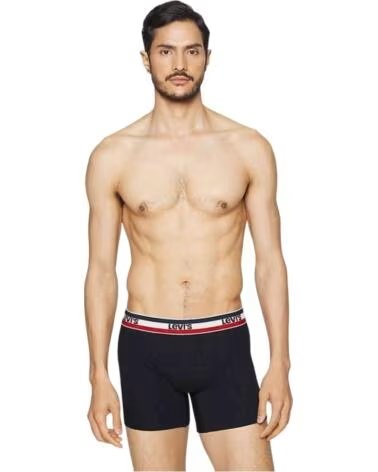 LEVIS MUTANDE BOXER BRIEF UOMO MULTICOLORE MULTICOLOR